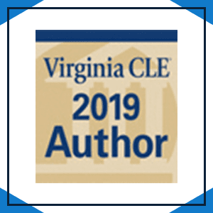 Virginia CLE 2019 Author Virginia CLE 2019 Author